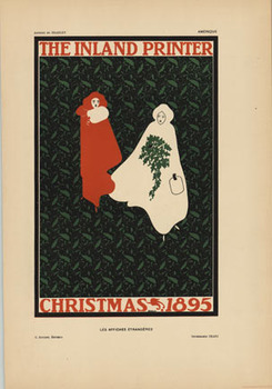 The Inland Printer Christmas 1895, Les Affiches Etrangeres illustrees.  Printed in an edition of 1050 in 1897.