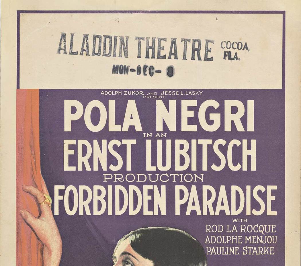 window card, movie poster, original, rare poster, Pola Negri.