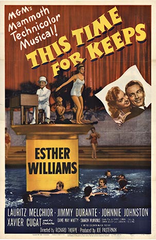 This time for Keeps, an Esther Williams move poster.