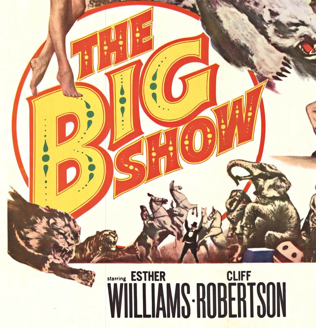 Esther Williams and Cliff Robertson star in The Big Show.