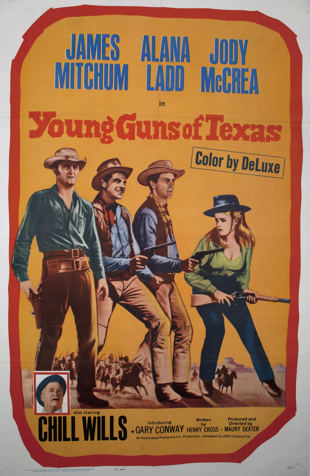 Anonymous Artists - Young Guns of Texas - Offset-Lithograph - 27 x 41 inches