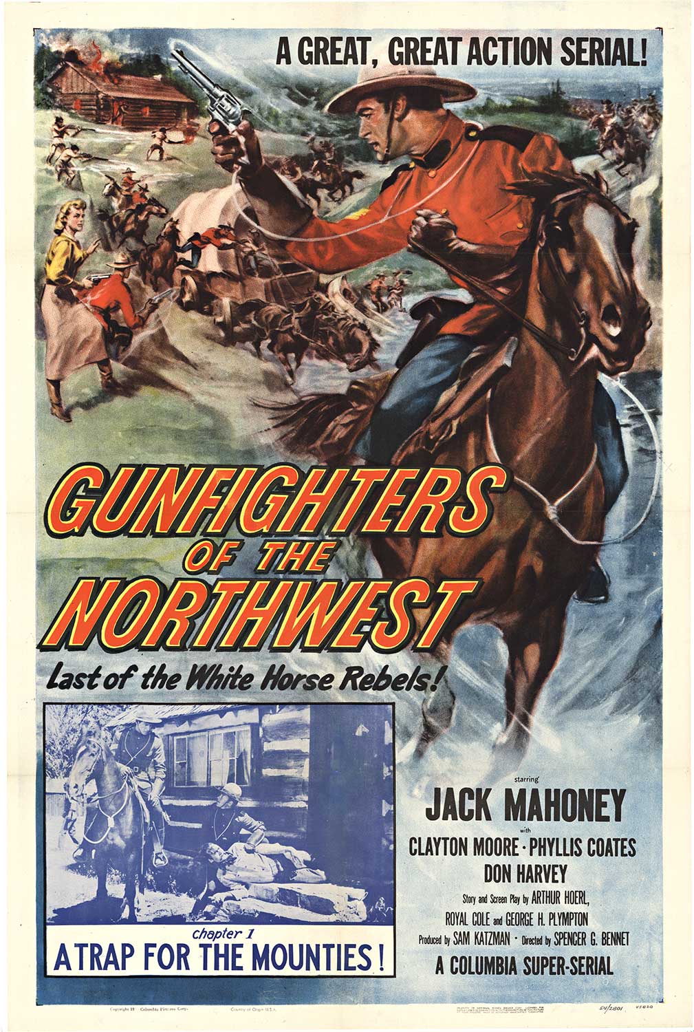 Gunfighters of the Northwest, a western movie series and this is chapter 1, titled ‘A trap for the Mounties