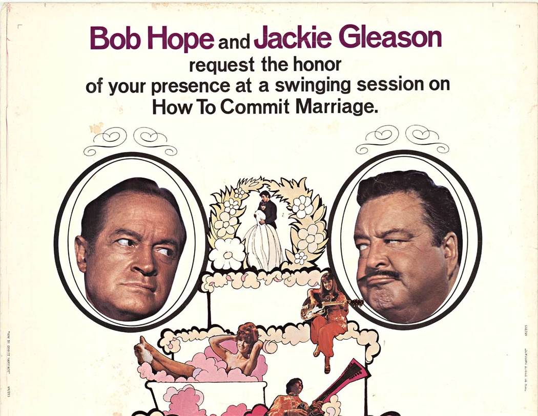 bob hope and jackie gleason, movie poster, 30 x 40 printer's proof, original 1 sheet US poster, movie poster, film poster