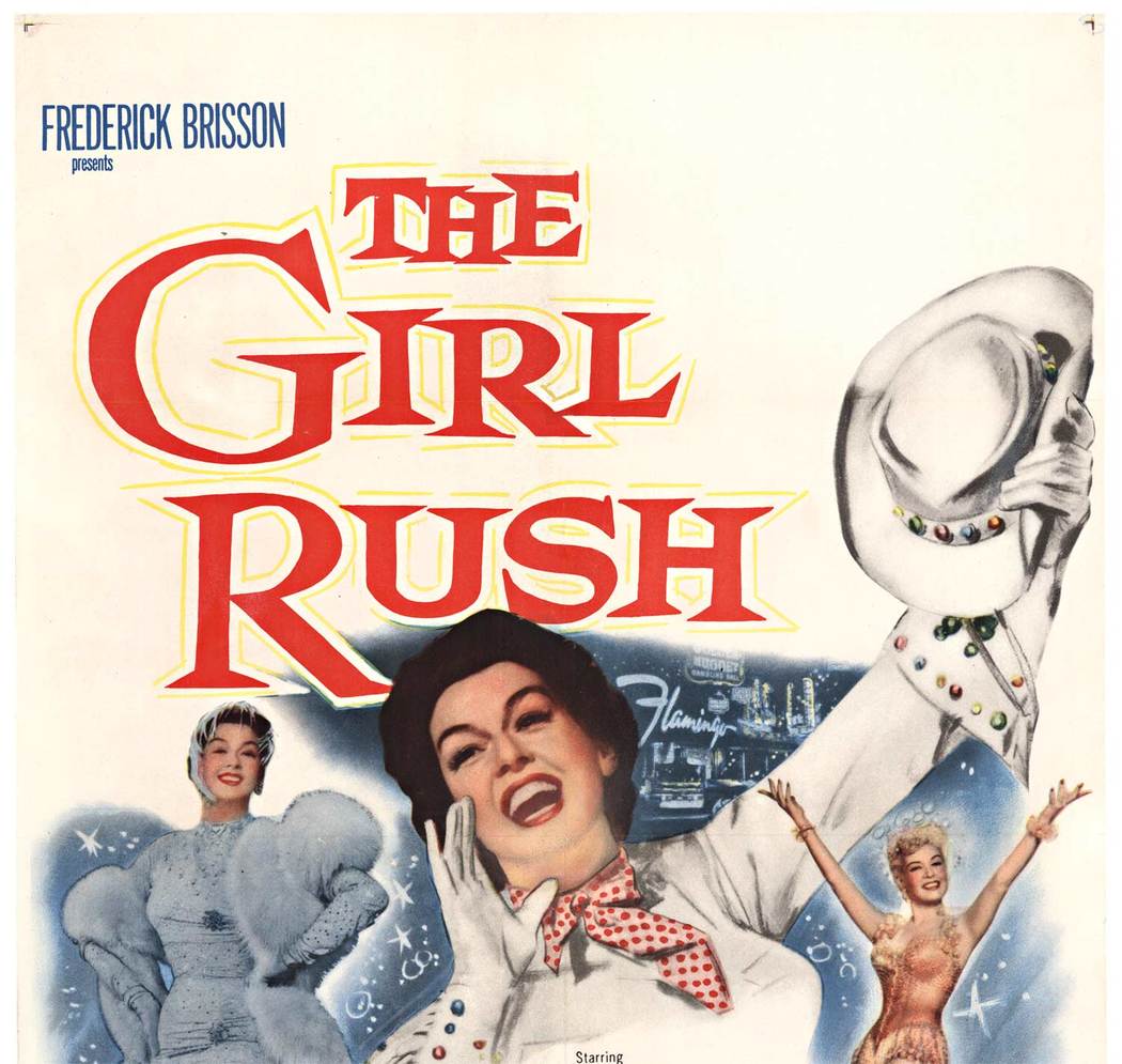 Rosalind Russel and Fernando Lamas star in the Girl Rush