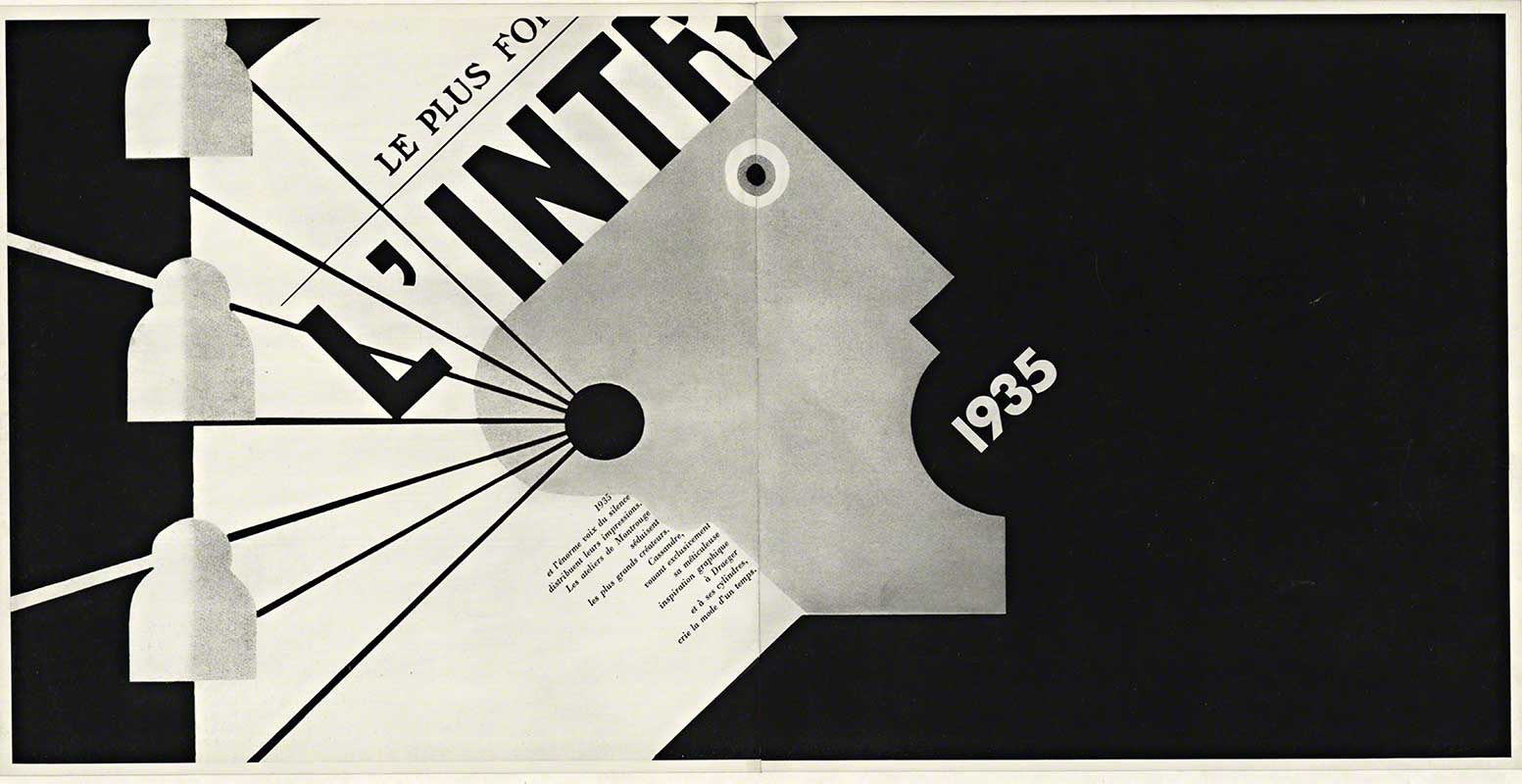 Fortære Abnorm leksikon L'Intransigeant | Adolphe Jean Marie Cassandre | The Vintage Poster