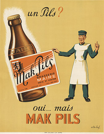 bottle of beer, man, beer label