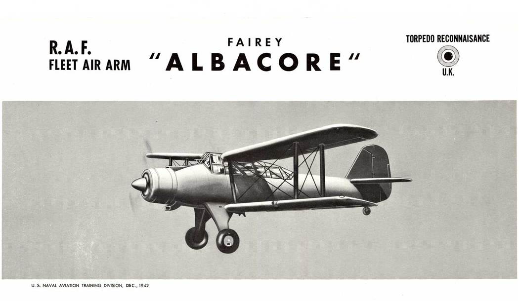 plane spotter poster, original, rare, Albacore plane, military