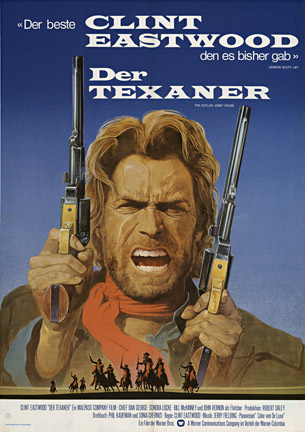 Clint Eastwood in The Texan or Der Texaner in German