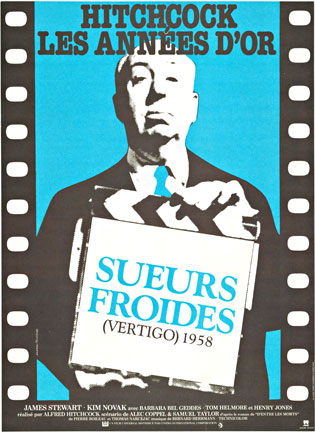 movie poster, Alfred Hitchcock, original.