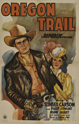 movie poster, wester, cowboy, lady in a bonnet, movie memorabilia, linen backed original , us 1 sheet, authentic poster.