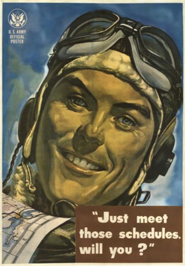 original poster, WWII, pilot