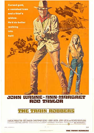 movie poster, linen bavked, original poster, film poster, John Wayne