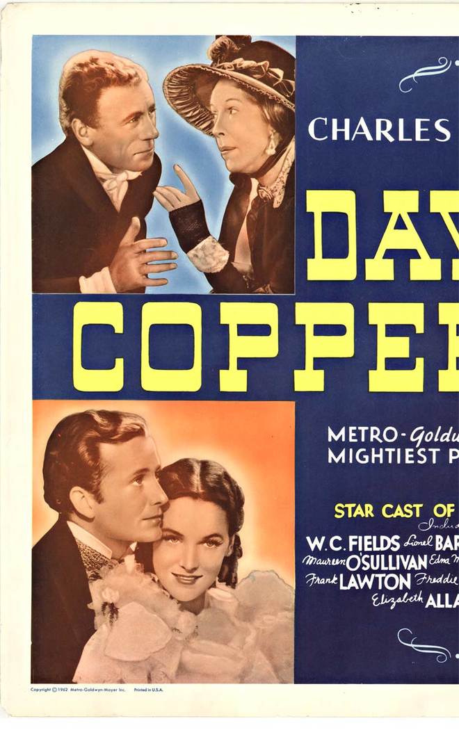 Original 1/2 sheet U. S. movie poster, film poster, fine condition. David Copperfield