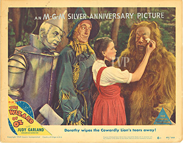 Wizard of Oz, Judy Garland, Roy Bolger, Jack Haley, Bert LahrROCK STAR gallery