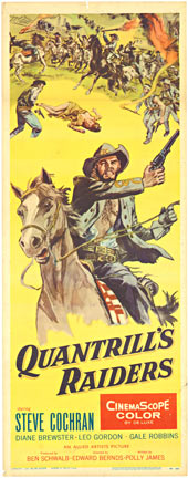 original movie poster insert, cowboy, horse, guns,