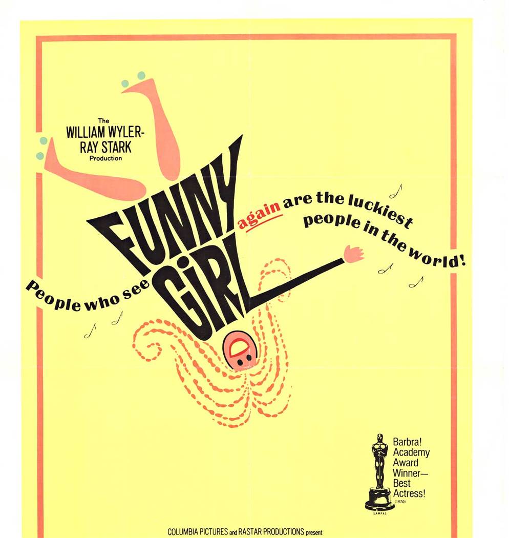 Barbra Striesand in the Funny Girl, what’s not to love/ Got to get this poster ASAP