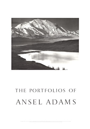 Ansel Adams - Mount McKinley and Wonder Lake border=