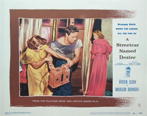 A street car named desire movie advertisement poster