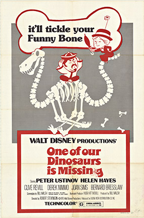 Walt Disney - One of Our Dinosaurs is Missing - Offset-Lithograph - 27 x 41 inches