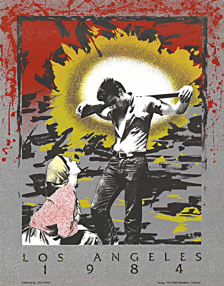 Richard Saul Duardo - James Dean LA - Serigraph - 22" x 30"