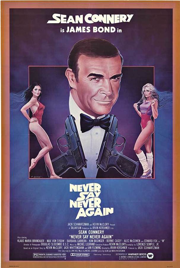Never say never Again, Bond, James Bond