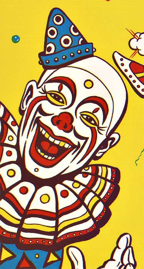 Anonymous Artists - Circus (blank) - Lithograph - 20.5" x 28"
