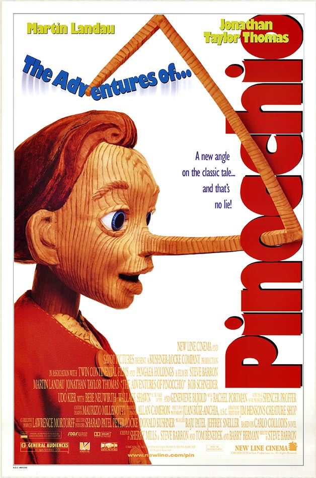 Anonymous Artists - PINOCCHIO - 27 x 40 nches