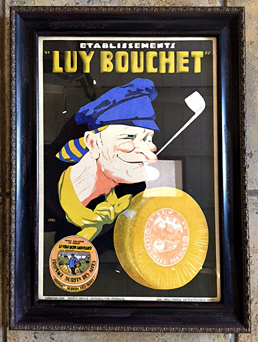 Anonymous Artists - LUY BOUCHET (Cheese) - Stone-Lithograph - 13.25" X 18"
