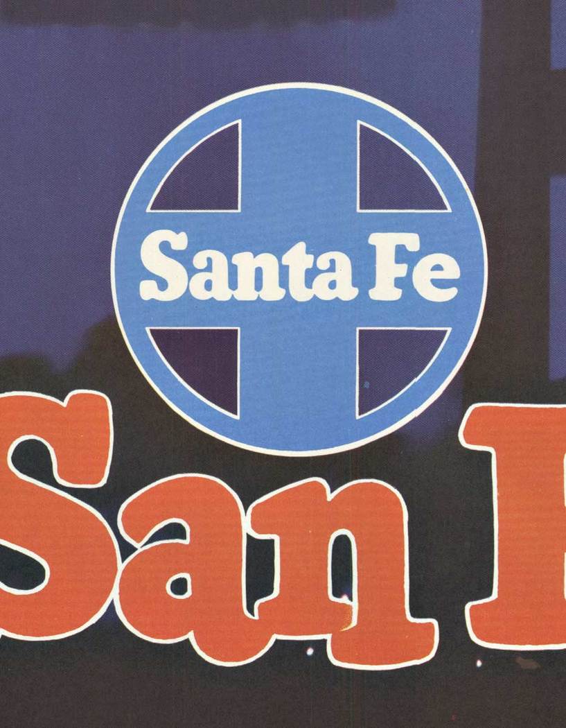 Anonymous Artists - San Francisco Santa Fe Railroad