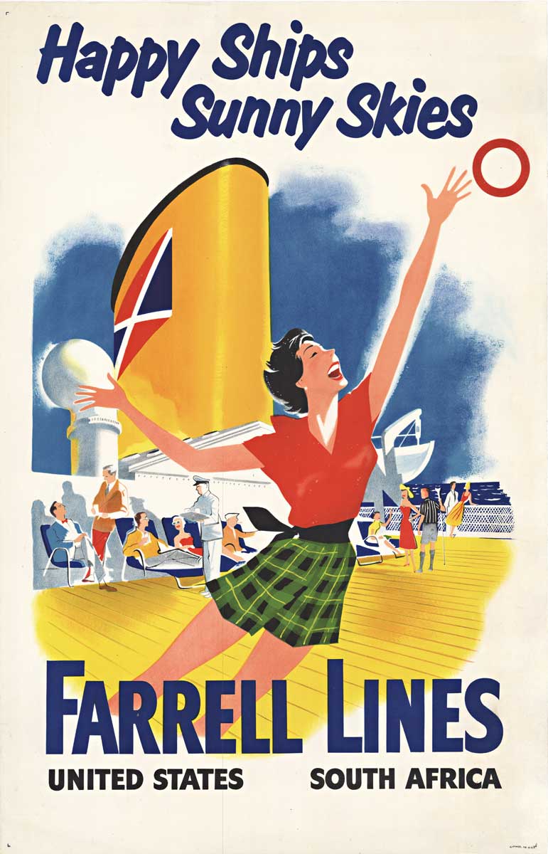 Anonymous Artists - Farrell Lines Happy Ships Sunny Skies border=