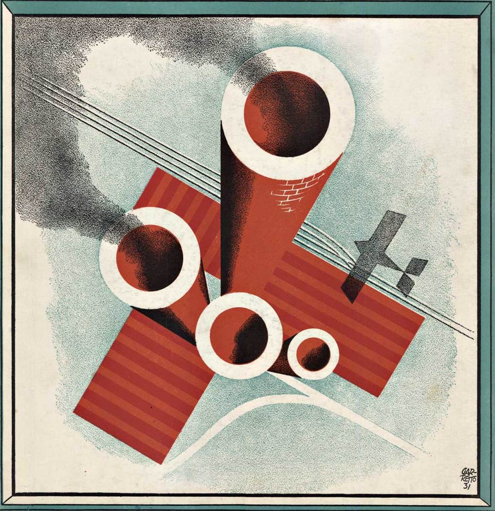 Paolo Federico Garretto - Original Fortune Feb. 1932 cover