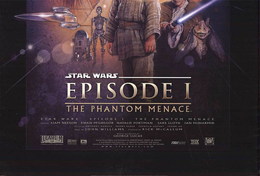 Two Jedi escape a hostile blockade to find allies and come across a young boy who may bring balance to the Force, but the long dormant Sith resurface to claim their original glory., star wars