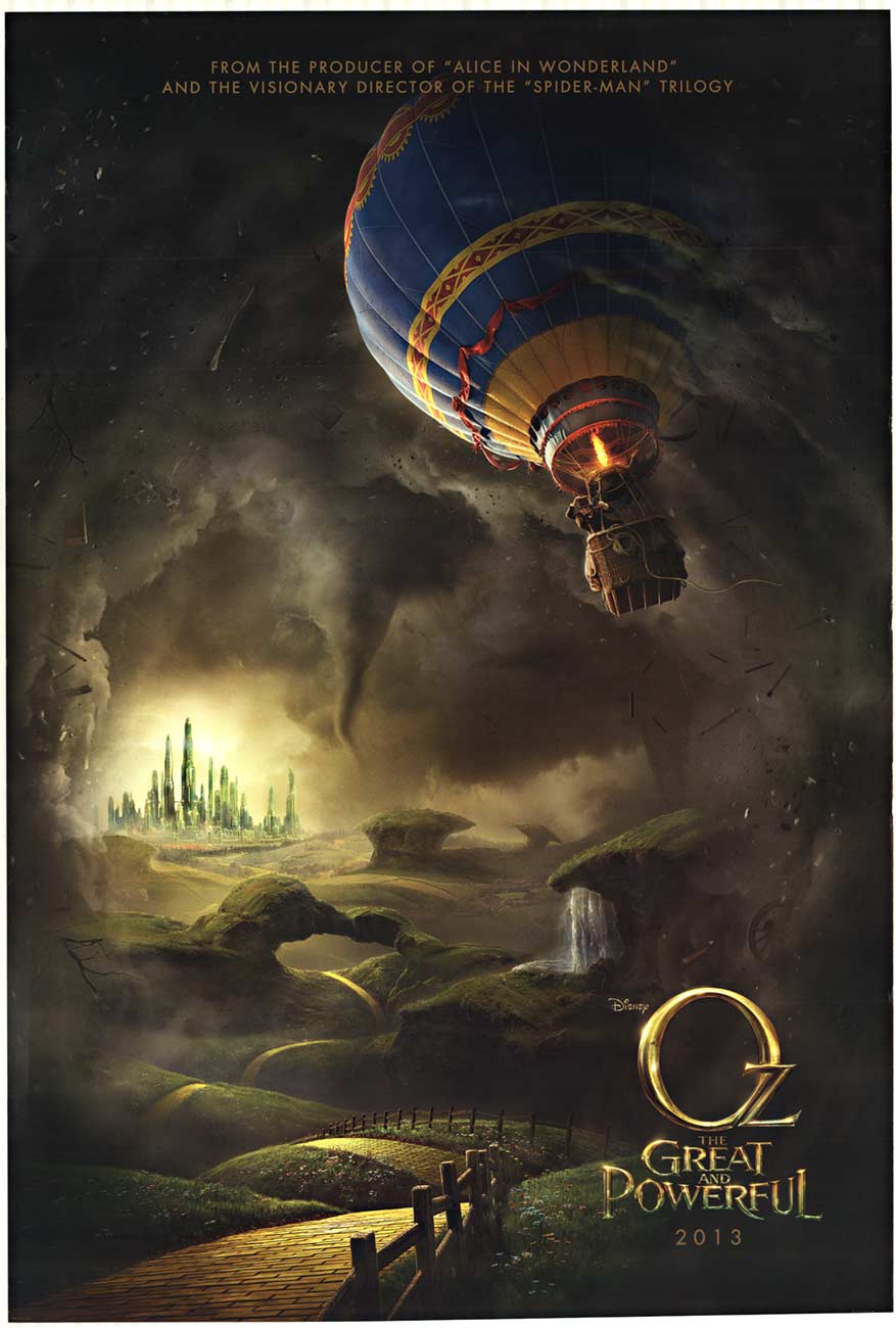 Oscar Diggs (James Franco), a small-time circus magician with dubious ethics, is hurled away from dusty Kansas to the vibrant Land of Oz. At first he thinks he's hit the jackpot-fame and fortune are his for the taking. That all changes, however, when he m