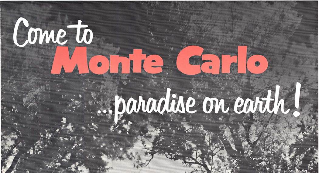 Anonymous Artists - Come to Monte Carlo | Monaco