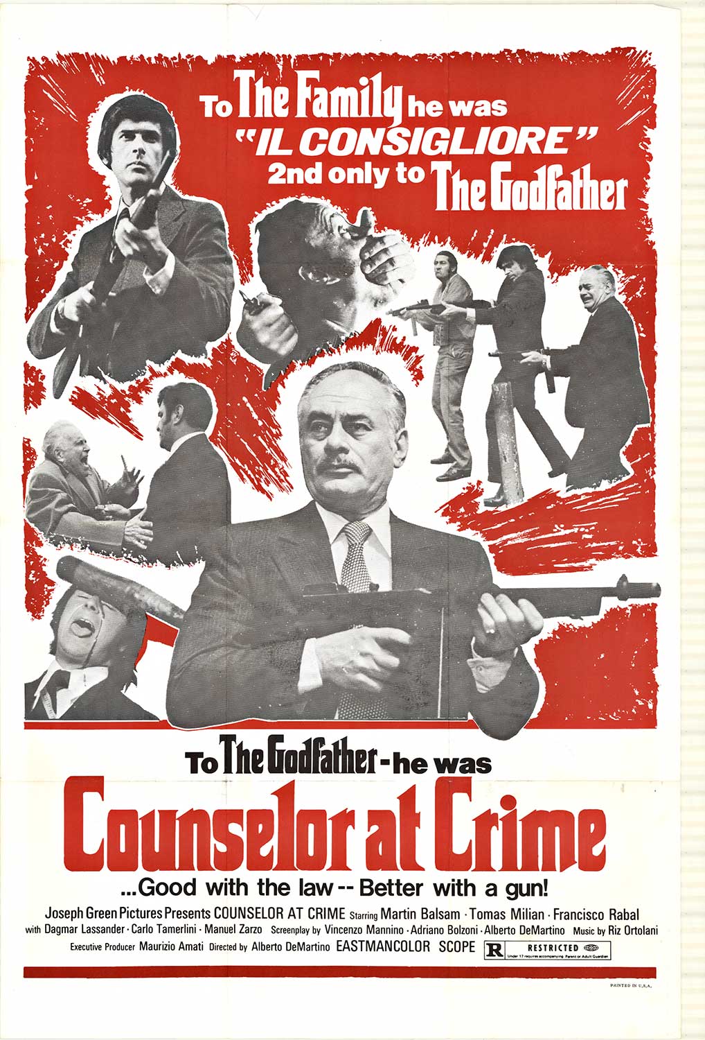 Anonymous Artists - Counselor at Crime,  1-sheet movie poster border=