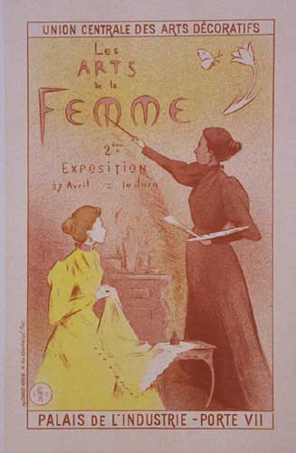 Les Arts de femme, an exposition for women and their art.