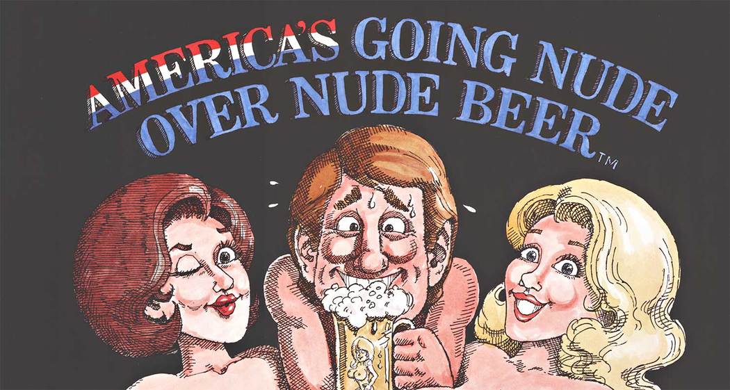 nude, beer, drinks, bar, american poster, poster art, posters for sale, rare poster, naked