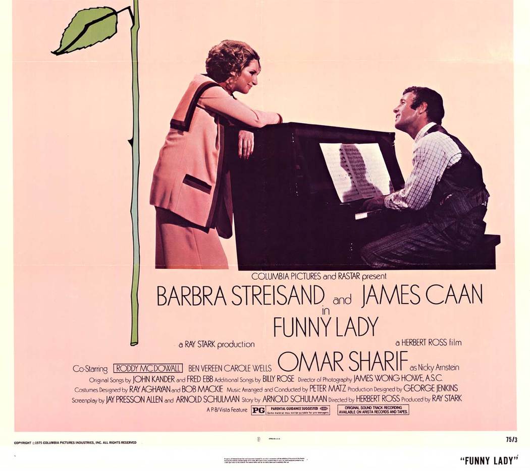 A Funny Lady starring Barbra Streisand! And James Caan, wow, double whammy.