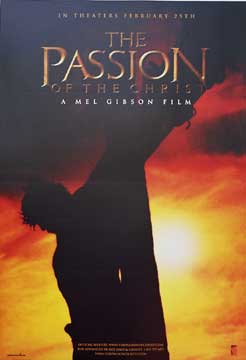 The Passion of Christ, the jews didn’t like jesus much.