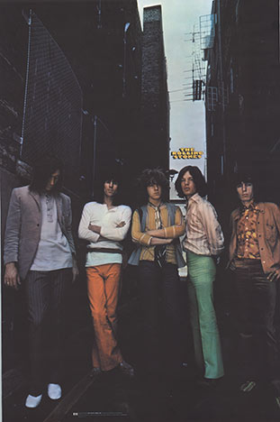 young Rolling Stones music group. 1969,