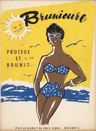 Anonymous Artists - Brunicure (Protect and Brown) cartone - silkscreen - 11.75" x 15.75"