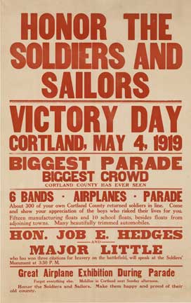victory day poster, World War 1 poster, original poster, poster with text, vintage poster