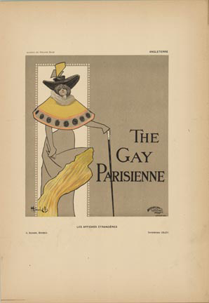 The gay parsienne. I can only guess it means the happy paris woman. Derp.