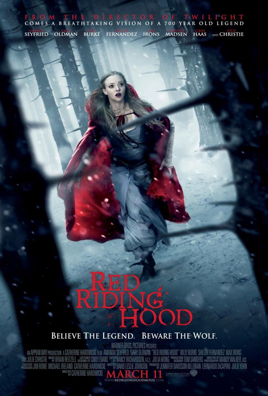 Red Riding Hood Pre-release. Advance 1 sheet dual sided. Rolled (not folded) <br>The new images and poster for the Gothic-style fairy tale Red Riding Hood have been relased, featuring a pale girl in red cloak against the gloomy background of adark for