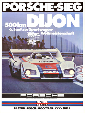 The 1976 Porsche 936 was the first of a new generation Porsche Le Mans cars. It was a kind of kit-car with some 908 and CanAm 917 chassis and body parts and the engine of the 1974 Carrera RSR Turbo. It made its début at the 1000km Nürburgring race where i