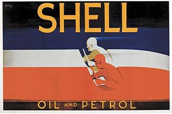  Title: SHELL Oil and Petrol , Date: R 1920's , Size: 39.5 x 25.5 , Medium: Giclee , Price: 299