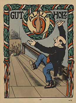  Title: Gute Alles Holtz , Date: c. 1910 , Size: 17.25 x 23 , Medium: Stone-Lithograph , Price: 550