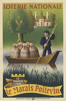  Title: Le Marais Poitevin , Date: 1940 , Size: 15.75 x 23.5 , Medium: Lithograph , Price: $369