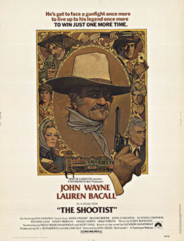 John Wayne, movie poster, film poster, linen backed, original.