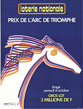  Title: PRIX DE L'ARC DE TRIOMPHE , Date: 1970'S , Size: 46 X 62